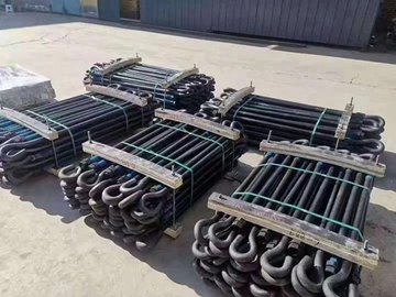 9-shaped foundation bolt