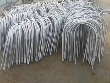 U-shaped embedded bolt