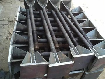 Welding plate anchor bolt