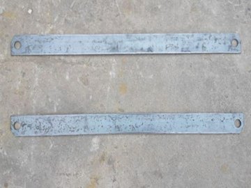 Flat iron slant support