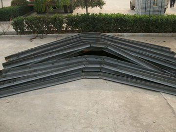 Supporting iron crossbar